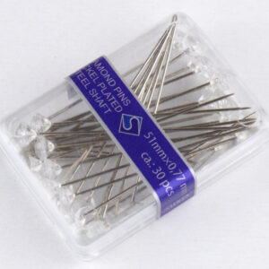 Gombostü gyémántfejü 51*0,8mm 30db/doboz
