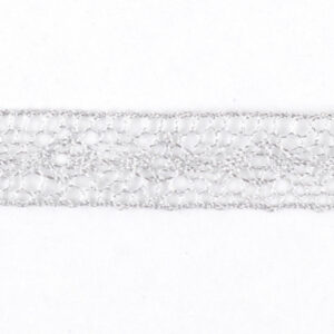791500 Lurex csipke 01 ezüst
