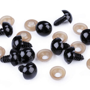 01055 Biztonsági szem csapos 19mm fekete M15