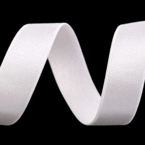 440726 Vállpántgumi 20mm-es fehér 25m/vég