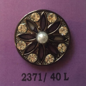 2371/40 Margaréta divatgomb (Antik)20db/cs