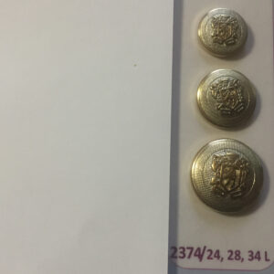2374-34 L Ékszergomb címeres 20 db/cs
