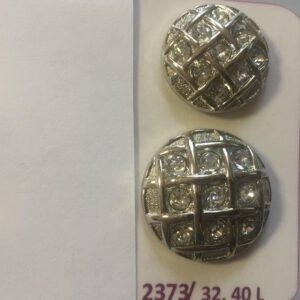2373/40 Ékszergomb ezüst 12db/flakon