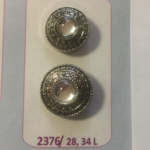 2376-34 L Ékszergomb ezüst 20 db/cs
