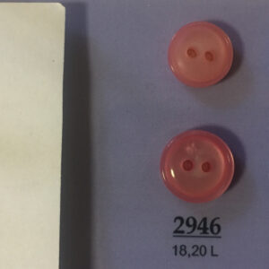 2946/20 Babi divatgomb 20L rózsa