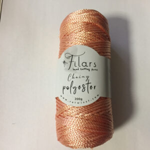 Macrame PES zsinórfonal 200 gr./gombolyag  col:000 barack