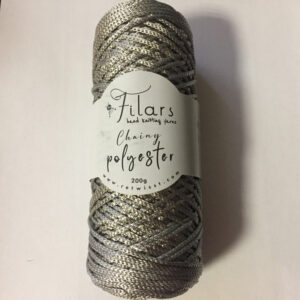 Macrame PES zsinórfonal 200 gr./gombolyag  col:003 szürke