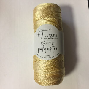Macrame PES zsinórfonal 200 gr./gombolyag  col:004 arany